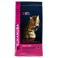 Eukanuba Adult Overweight/Sterilised kattenvoer 2 x 10 kg