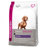 Eukanuba Dachshund adult hondenvoer 3 x 2.5 Kg