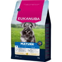 Eukanuba Mature Small kip hondenvoer 2 x 7,5 kg