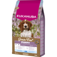 Eukanuba Puppy & Junior S/M graanvrij zeevis hondenvoer 12 kg