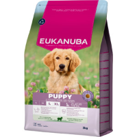 Eukanuba Puppy Large met lam en rijst hondenvoer 3 kg