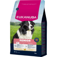 Eukanuba Senior Medium kip hondenvoer 15 kg