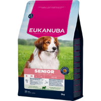 Eukanuba Senior Small Medium met lam en rijst hondenvoer 2 x 12 kg