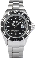Eurochron Automatisch Horloge EAU 100 (Ã) 42 mm RVS Materiaal (behuizing): RVS Materiaal (armband): RVS