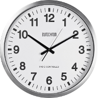 Eurochron EFWU 9000 Wandklok Zendergestuurd 507 mm x 63 mm Zilver