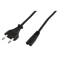 Eurokabel met 8 vormige plug