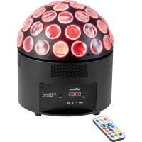 Eurolite 51918860 PowerDome 200 DMX LED lichteffect Aantal LEDs: 20 10 W