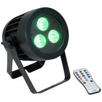 Eurolite LED IP PAR 3x9W SCL Spot DMX LED lichteffect Aantal LEDs: 3 9 W Zwart