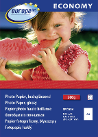 Europe 100 Economy Photo Paper Glossy Epc004 Fotopapier Din A4 210 G/mâ² 100 Vellen Hoogglans