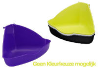 Ebi Hoektoilet Voor Kooien Met Haken 35 Cm