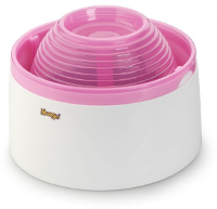 Ebi Pet Water Feeder Mango Wit/roze #95;_20 X 14 Cm 1,5 Ltr
