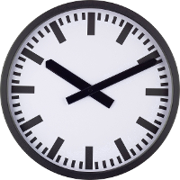 EUROTIME 59540 05 Zendgestuurde klok Zendergestuurd 35 cm x 35 mm x 5 cm Zwart (mat)