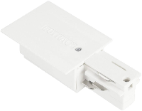 Eutrac 1001534 230V railsysteemcomponenten Voeding EUTRAC® Einspeiser, Erde rechts Verkeerswit