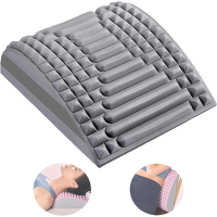 EVA Foam Rugmassager Uitgerokken Kussen Nek Lumbale Rugsteun Fitness Ontspanning Pijnverlichting Houdingscorrectie Werve