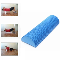Eva Half Round Yoga Foam Massage Floating Point Column Roller