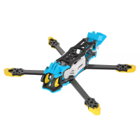 EVA5P EVA5PM DC 227 mm / XH 230mm 5 inch koolstofvezel frame kit compatibel met DJI O3 / DJI O4 / DJI O4 Pro / VISTA voo