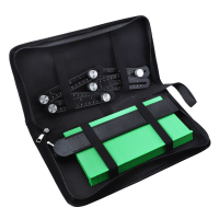 10 Inch contourmeter groene afsluitbare vorm radiale liniaal profileringsmeter die apparaat neemt