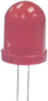 Kingbright L 793SRD E Bedrade LED Rood Rond 8 mm 450 mcd 60 ° 20 mA 1.85 V