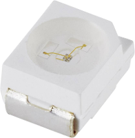 Everlight Opto 67 21UWC/S400 X9/TR8 SMD LED PLCC2 Wit 900 mcd 120 ° 20 mA 3.5 V Tape cut