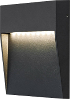 EVN EVN Lichttechnik L54431502 LED wandlamp 3 W Antraciet
