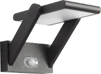 EVN EVN Lichttechnik PAS541502 Staande lamp op zonne energie met bewegingsmelder 1.6 W Antraciet