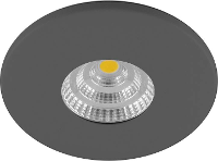 EVN L44041602 EVN Lichttechnik LED inbouwlamp LED LED vast ingebouwd 4.5 W Antraciet