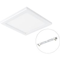 EVN LPQV220125 LPQV220125 LED inbouwlamp LED LED vast ingebouwd 18 W Wit