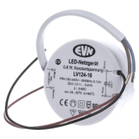 EVN LV12416 LED transformator Constante spanning 8 W 12 V/DC Niet dimbaar 1 stuk(s)
