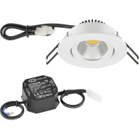EVN PC20N60140 PC20N60140 LED inbouwlamp LED LED vast ingebouwd 6 W Wit