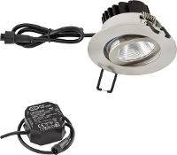 EVN PC650N61302 EVN Lichttechnik LED inbouwlamp LED LED vast ingebouwd 6 W RVS
