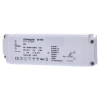 EVN SLK24036 LED transformator Constante spanning 36 W 24 V/DC Overbelastingsbescherming 1 stuk(s)
