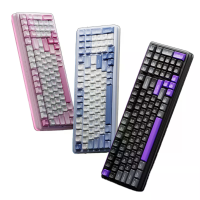 EWEADN ES98 Mechanisch Toetsenbord Drie modus ARGB 98 toetsen Dual 8K Lage Spelvertraging Gasket structuur 12000mAh Batt
