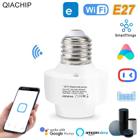 Ewelink WiFi E27 Lampenhouder Basis APP Afstandsbediening Slimme Thuis Lamp Adapter Via Alexa Google Home Spraakbedienin