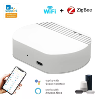 EWelink ZigBee3.0 Slim Gateway Hub Draadloze Brug EWeLink APP Slimme Huishoudelijke Automatisering Werkt Met Alexa Googl