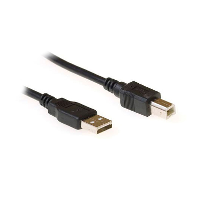 Ewent EC2403 USB 2.0 A male   USB B male 3m