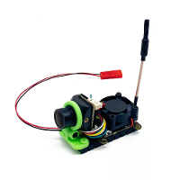 EWRF 5.8G 48CH 300/600/1000mW Aanpasbare CMOS 1200TVL VTX Camera Ondersteuning 2 4S Stroom Geschikt voor RC modellen