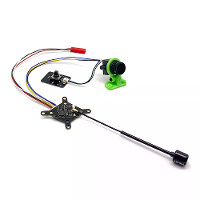 EWRF 500mW 5,8GHz FPV VTX & 1200TVL Camera Combo   7 12V Brede Spanning, TBS Analoog Compatibel, 135° FOV met/IPEX1