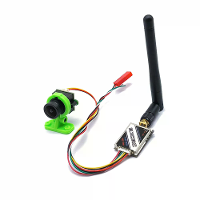 EWRF 5.8GHz FPV zender met 1000TVL camera   48CH, 100/200/400/1000mW lang bereik, ondersteunt OSD/Pitmode/Smartaudio, 2.