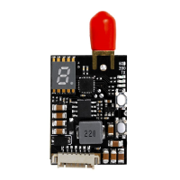 EWRF e708TM3 5.8G 48CH 25mW/200mW/600mW Schakelbare FPV zender Ondersteunt OSD configuratie RC drone