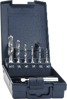 Exact 05910 Combinatietapboorset 7 delig Metrisch Rechtssnijdend DIN 3126 HSS 1 set(s)