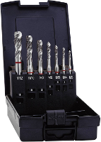 Exact 43694 Machinetapboorset 7 delig Metrisch Rechtssnijdend DIN 371 HSS E Model C 1 set(s)
