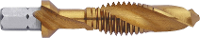 Exact 5922 Combinatietapboor Metrisch M4 0.7 Mm Rechtssnijdend DIN 3126 HSS 1 stuk(s)