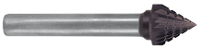 Exact 72435 Hardmetalen stiftfrees vorm J kegel 60Â° (KSJ) Hardmetaal
