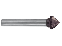 Exact 72455 Hardmetalen stiftfrees vorm K kegel 90Â° (KSK) Hardmetaal