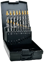 Exact 74561 HSS TiN punt Spiraalboor DIN 338 1 set(s)