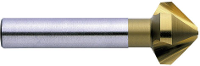 Exact Kegel  und Entgratsenker 90° 12,4mm DIN335C HSS TiN plus6 05555 Kegelverzinkboor 12.4 Mm HSS TiN Cilinderschacht 1 stuk(s)