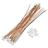 Excellway® 10 Sets Mini Micro JST 1.5Mm ZH 4 Pin Connector Plug With Wires Cables 150mm