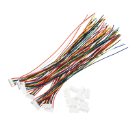 Excellway® 10 Sets Mini Micro Jst 1.5Mm Zh 7 Pin Connector Plug Socket Wire Cable 28awg 150mm