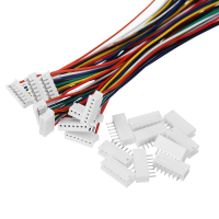 Excellway® 10pcs Mini Micro Jst 1.5Mm Zh 7 Pin Connector Plug Socket Wire Cable 28awg 150mm
