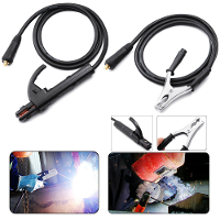 Excellway 200A Grondaardklemklemset geschikt voor MIG TIG ARC lasmachine 1,5M~3M kabel